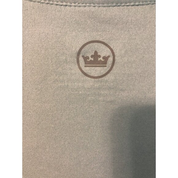 Peter Millar Blue Polo Mens Shirt w/ Sun Protection Golf Short Sleeve XXL (VG) - Picture 7 of 9